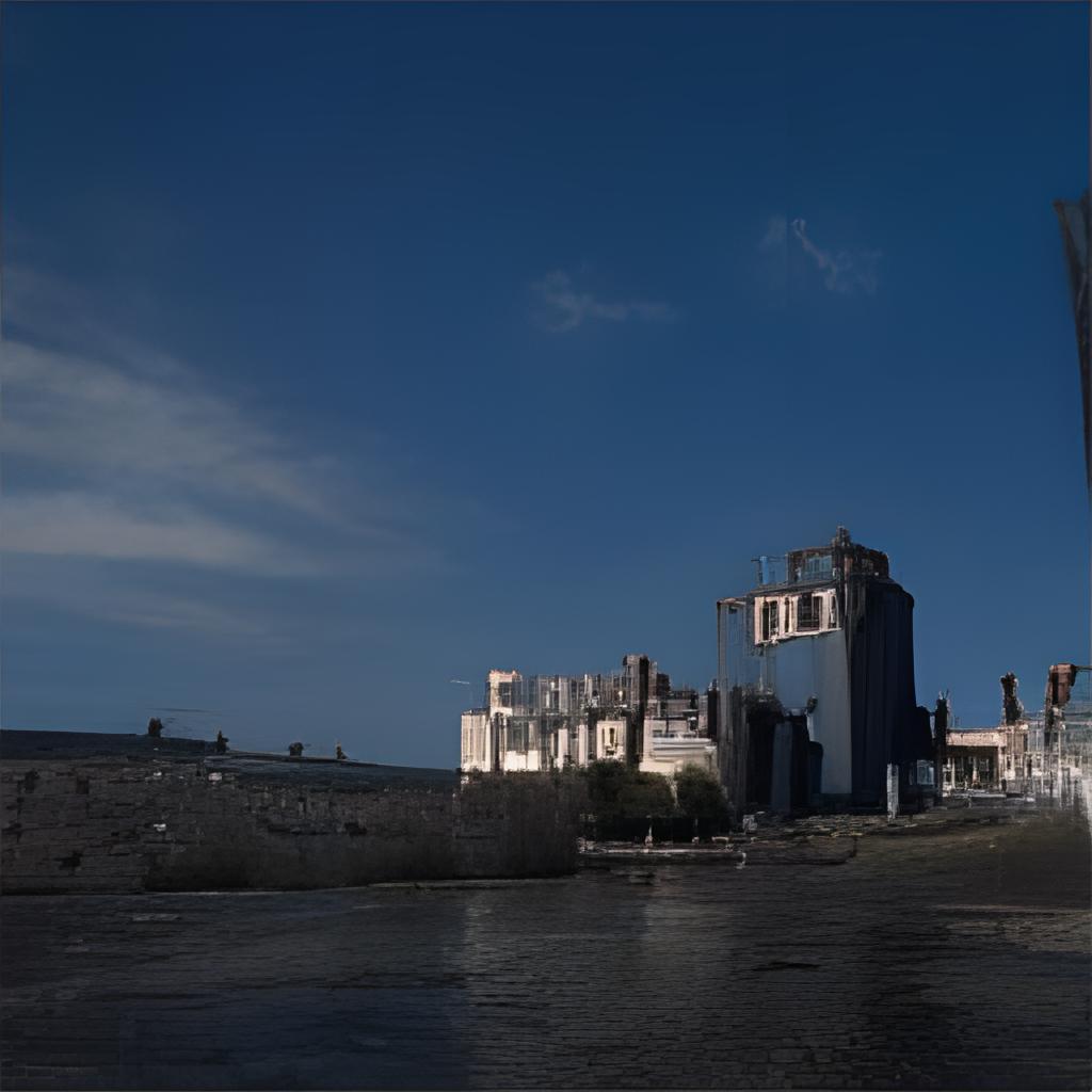 Image of a castle generated by artificial intelligence